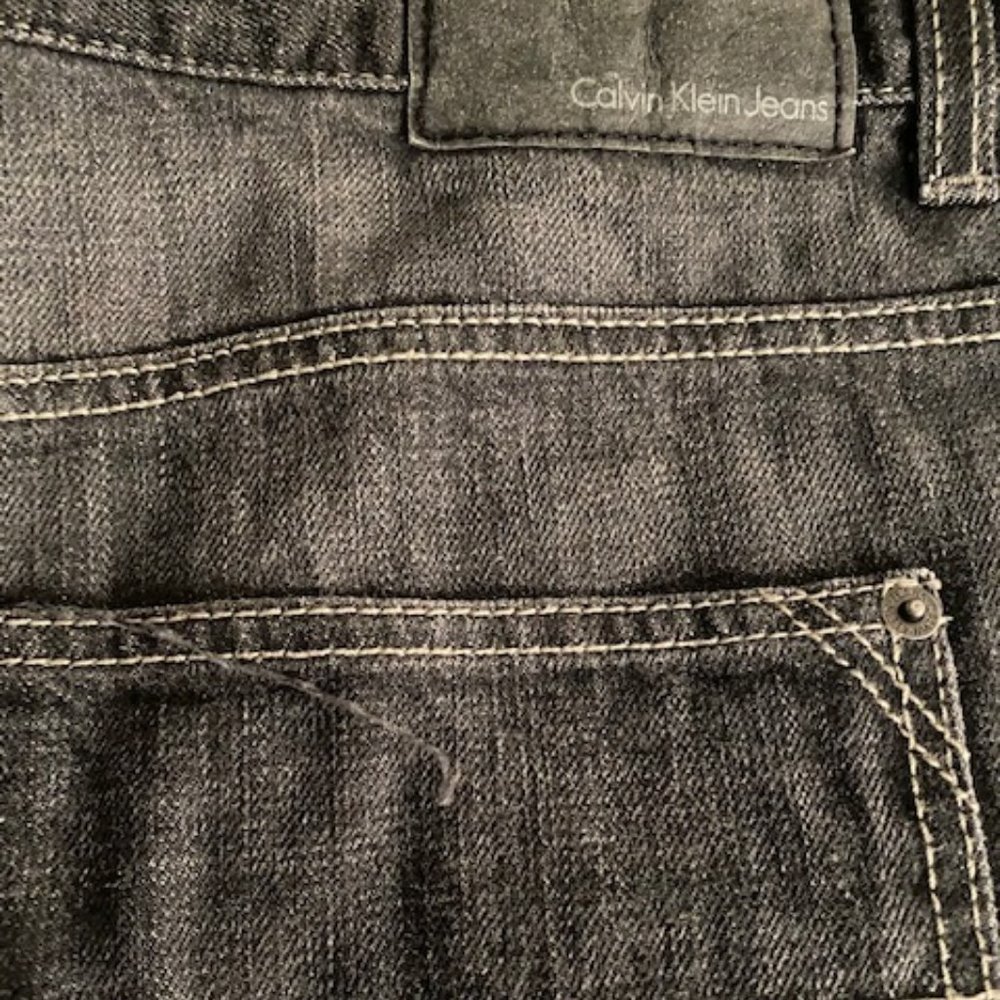 Men's Jeans  size 34x34  color Black/Grey